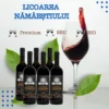 Bax 6 sticle de Vin de coacăze negre - Licoarea Nămăeștiului, 6x750 ml - Sec